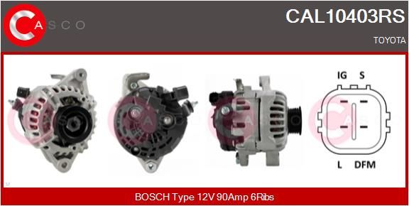 CAL10403RS CASCO Генератор