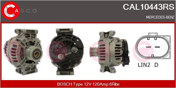 CAL10443RS CASCO Генератор