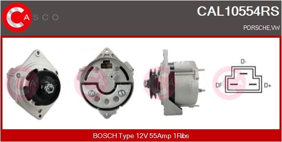 CAL10554RS CASCO Генератор