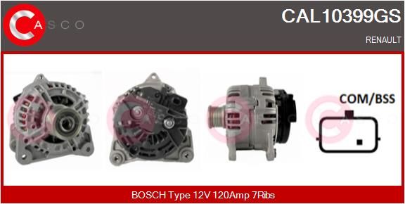 CAL10399GS CASCO Генератор