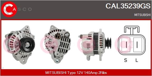 CAL35239GS CASCO Генератор