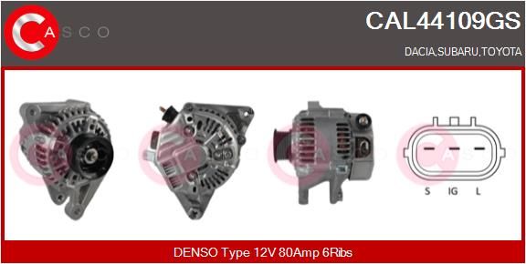 CAL44109GS CASCO Генератор