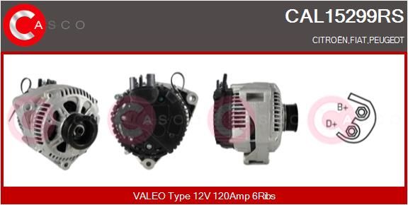 CAL15299RS CASCO Генератор