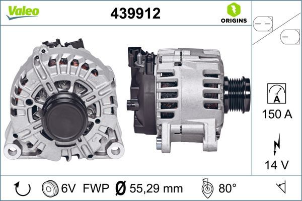 439912 VALEO Генератор