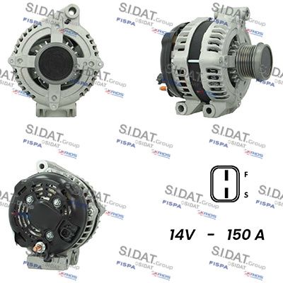 A12DE0540A2 SIDAT Генератор
