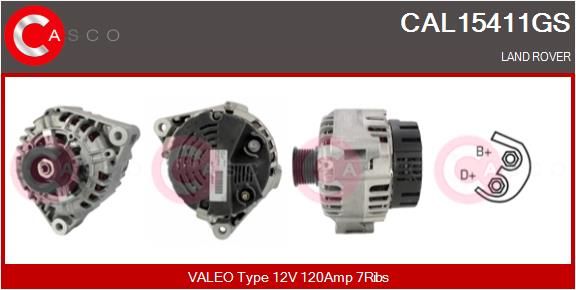 CAL15411GS CASCO Генератор