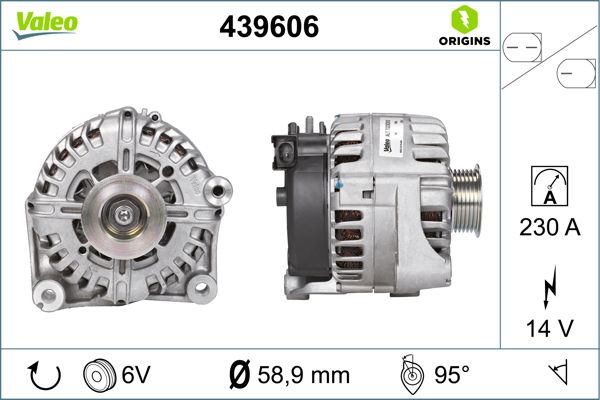 439606 VALEO Генератор