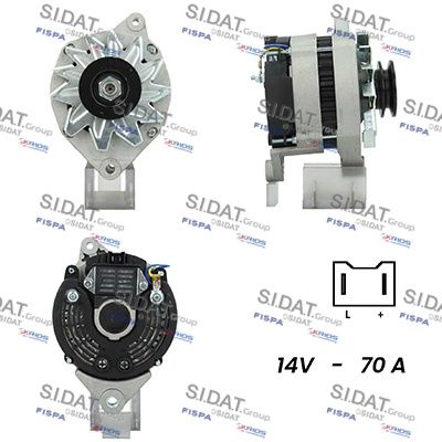 A12VA0571A2 SIDAT Генератор