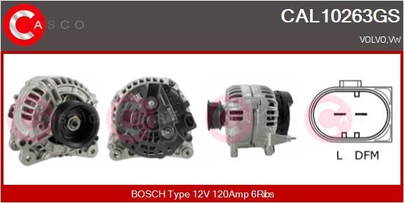 CAL10263GS CASCO Генератор