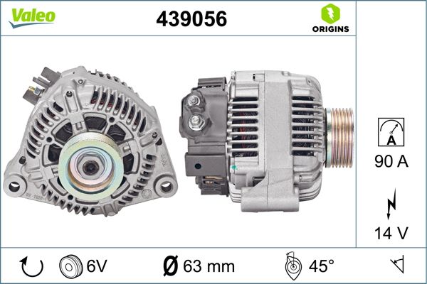 439056 VALEO Генератор