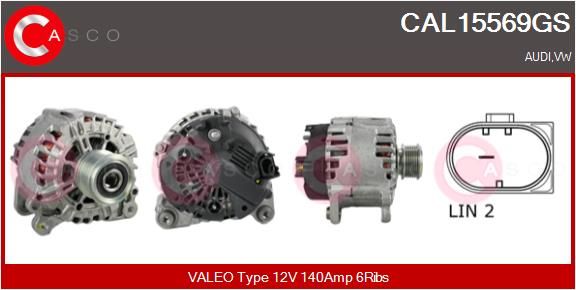 CAL15569GS CASCO Генератор