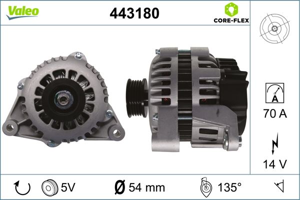 443180 VALEO Генератор