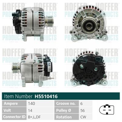 H5510416 HOFFER Генератор