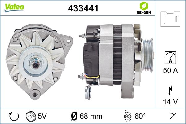 433441 VALEO Генератор