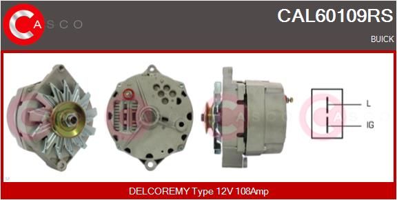 CAL60109RS CASCO Генератор