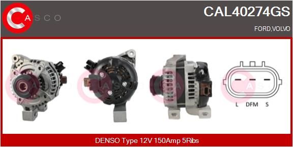 CAL40274GS CASCO Генератор