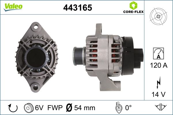443165 VALEO Генератор