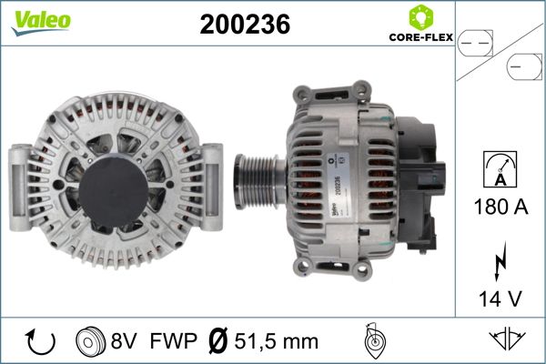 200236 VALEO Генератор