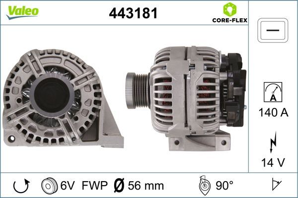 443181 VALEO Генератор