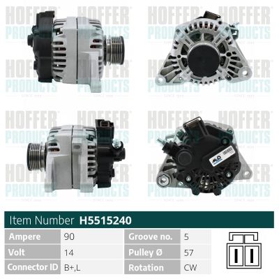 H5515240 HOFFER Генератор
