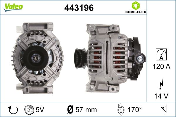 443196 VALEO Генератор