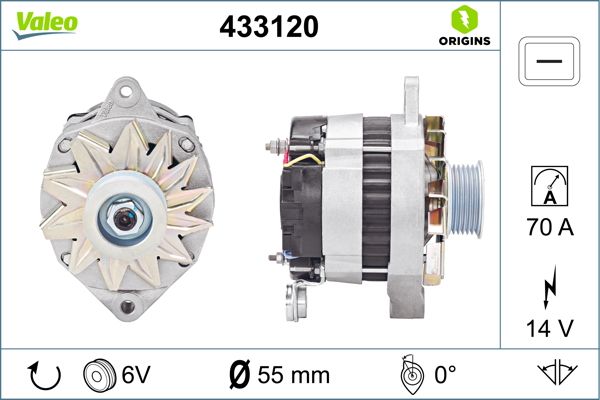 433120 VALEO Генератор