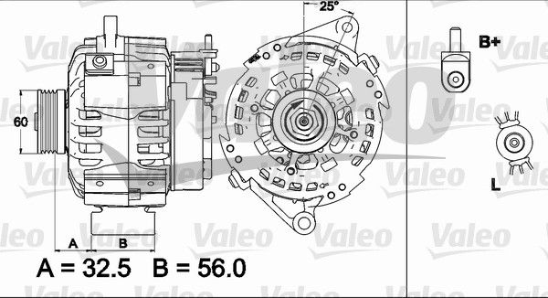437509 VALEO Генератор