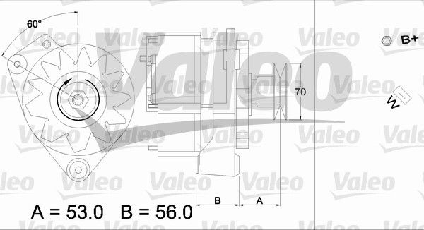 436191 VALEO Генератор
