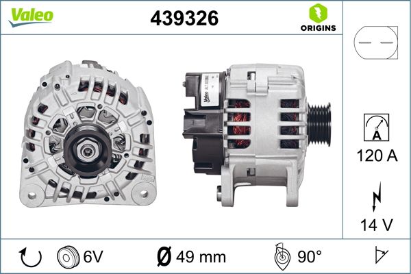 439326 VALEO Генератор