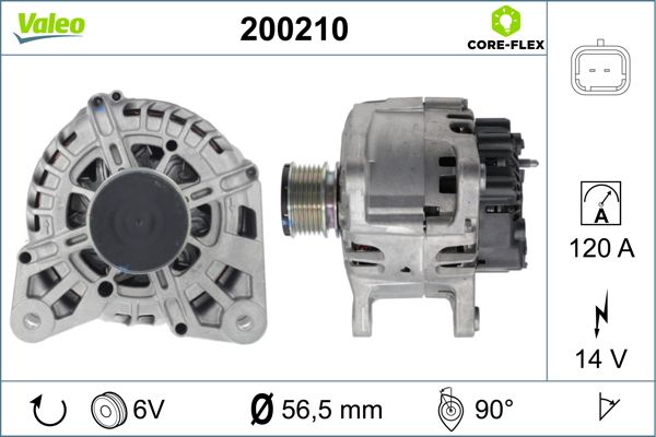 200210 VALEO Генератор