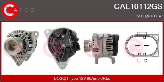 CAL10112GS CASCO Генератор