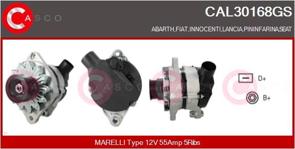 CAL30168GS CASCO Генератор