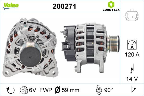 200271 VALEO Генератор