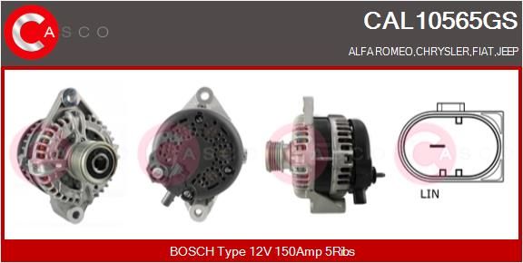 CAL10565GS CASCO Генератор