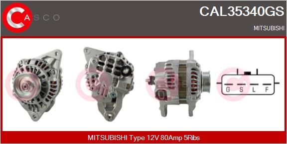 CAL35340GS CASCO Генератор