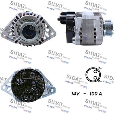 A12DE0003A2 SIDAT Генератор