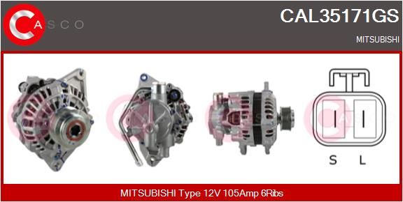 CAL35171GS CASCO Генератор