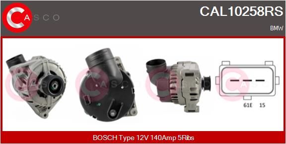 CAL10258RS CASCO Генератор