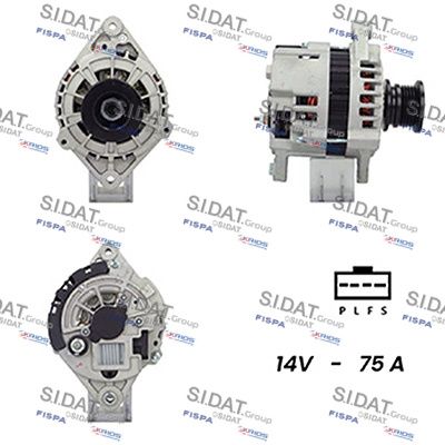 A12DR0811A2 FISPA Генератор