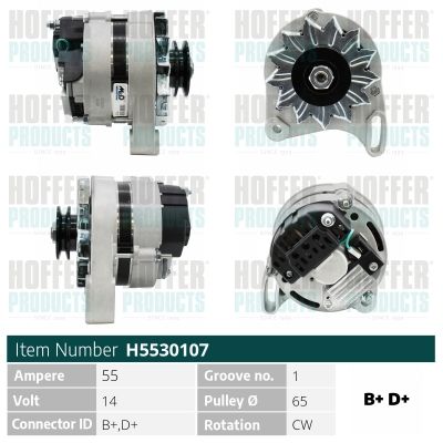 H5530107 HOFFER Генератор