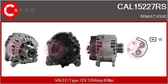 CAL15227RS CASCO Генератор