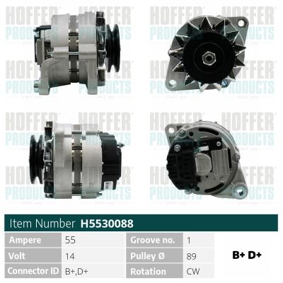 H5530088 HOFFER Генератор