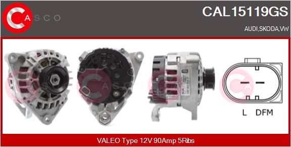 CAL15119GS CASCO Генератор