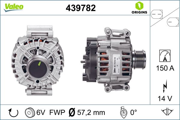 439782 VALEO Генератор