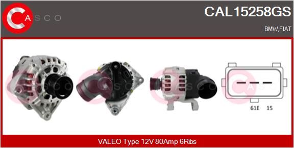 CAL15258GS CASCO Генератор
