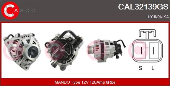 CAL32139GS CASCO Генератор