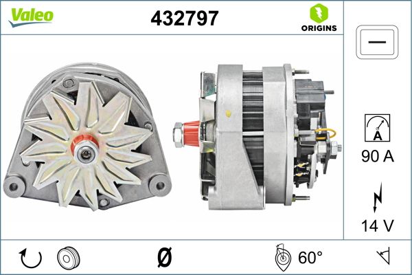 432797 VALEO Генератор