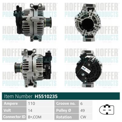 H5510235 HOFFER Генератор