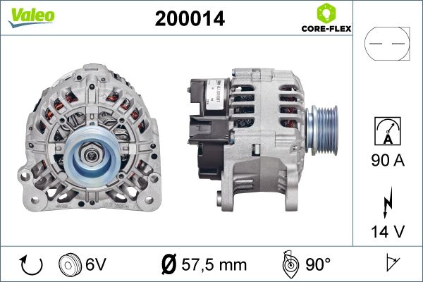 200014 VALEO Генератор