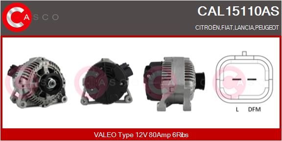CAL15110AS CASCO Генератор
